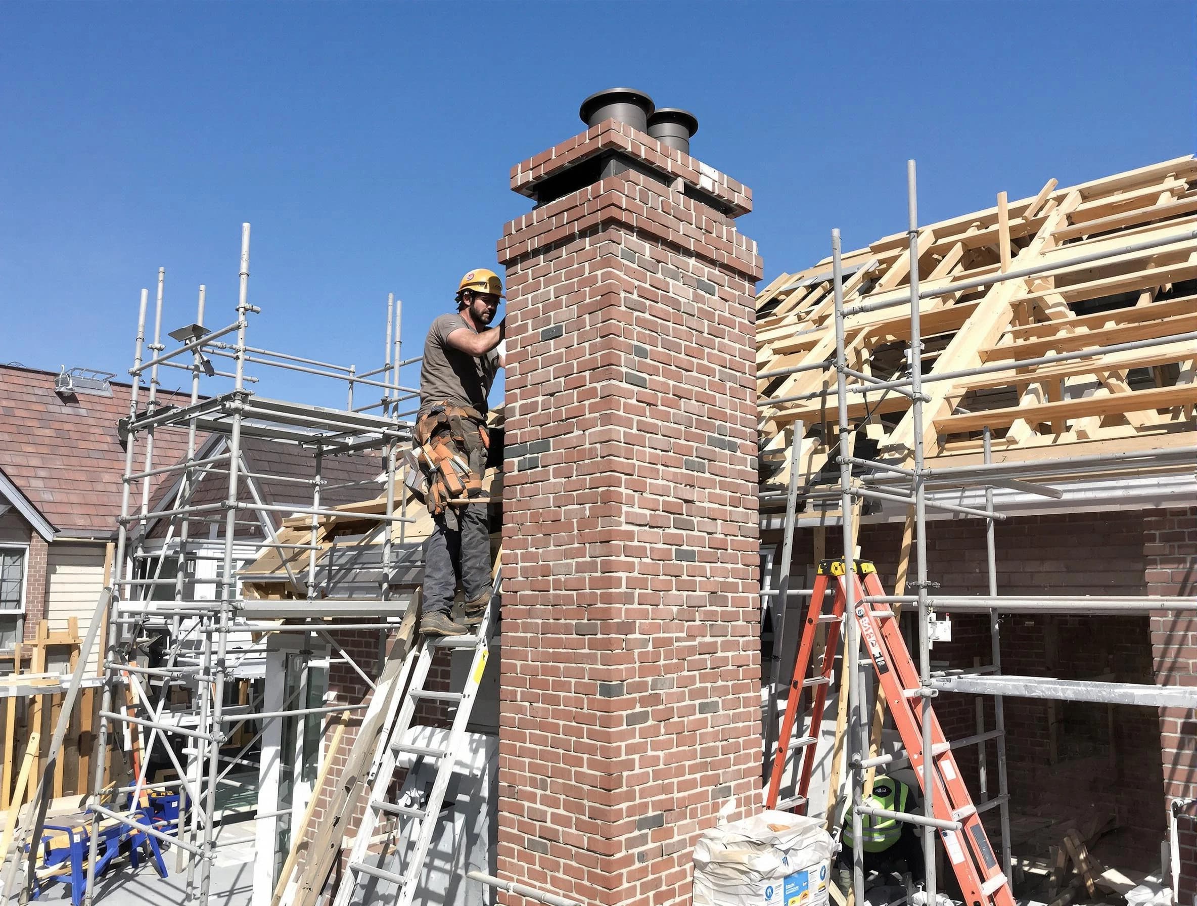 New chimney installation completed by Parsippany Chimney Sweep in Parsippany, NJ