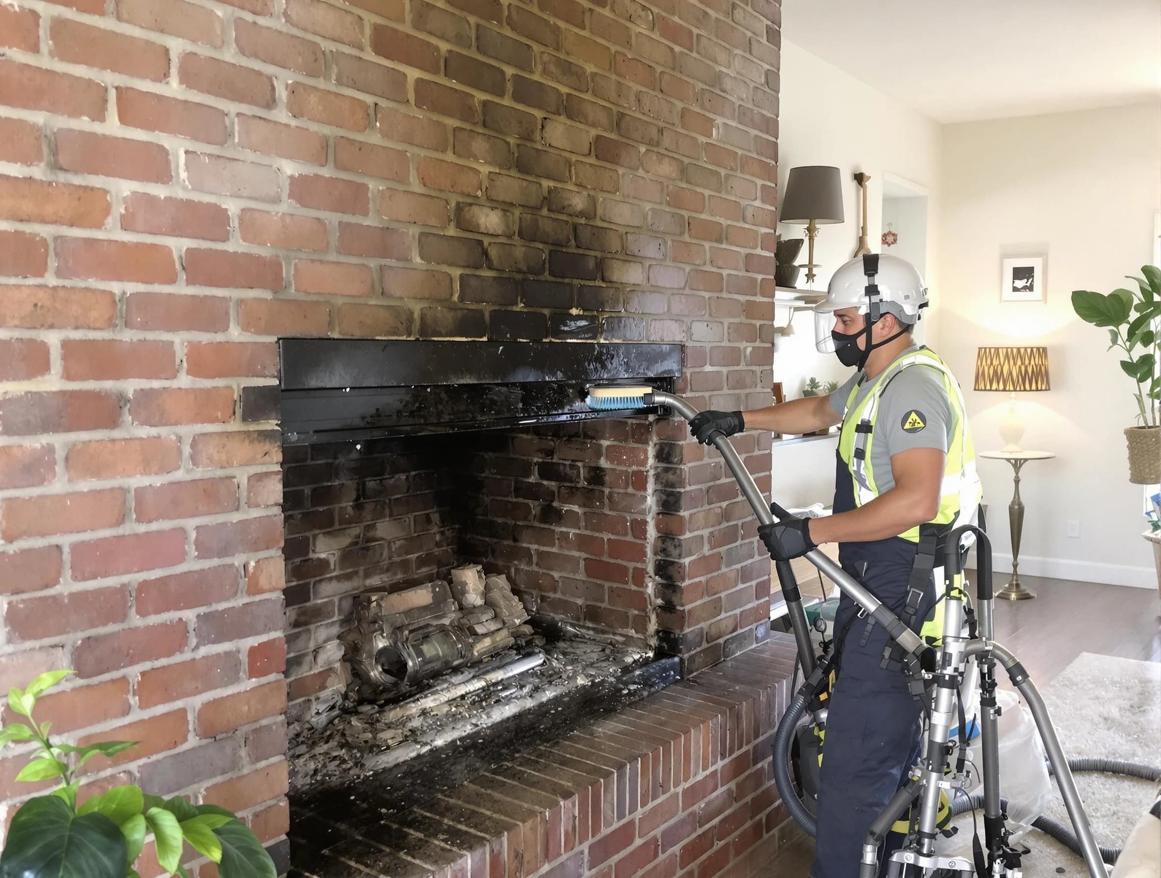 Parsippany Chimney Sweep providing fireplace cleaning services in Parsippany, NJ