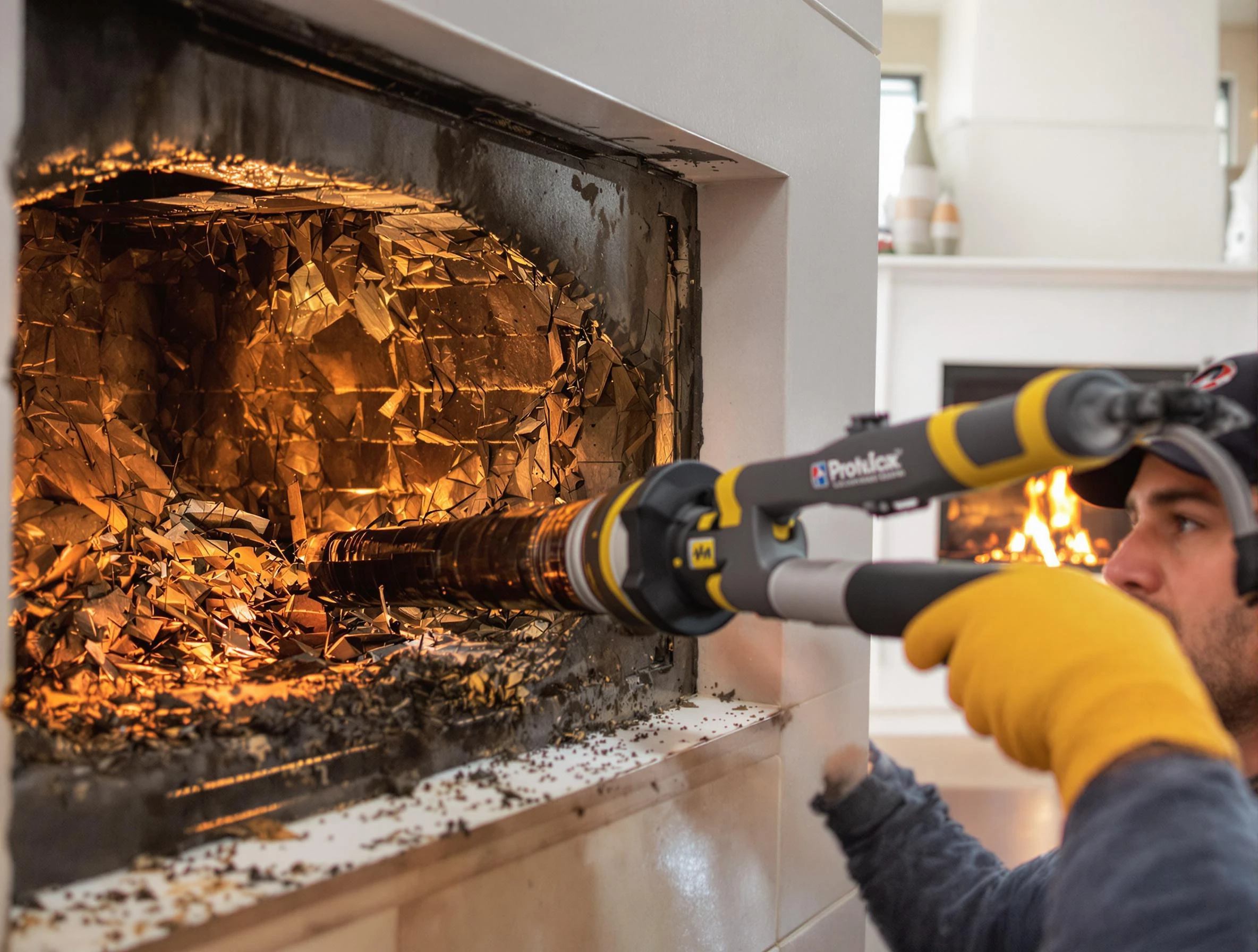 Professional chimney cleaning by Parsippany Chimney Sweep in Parsippany, NJ