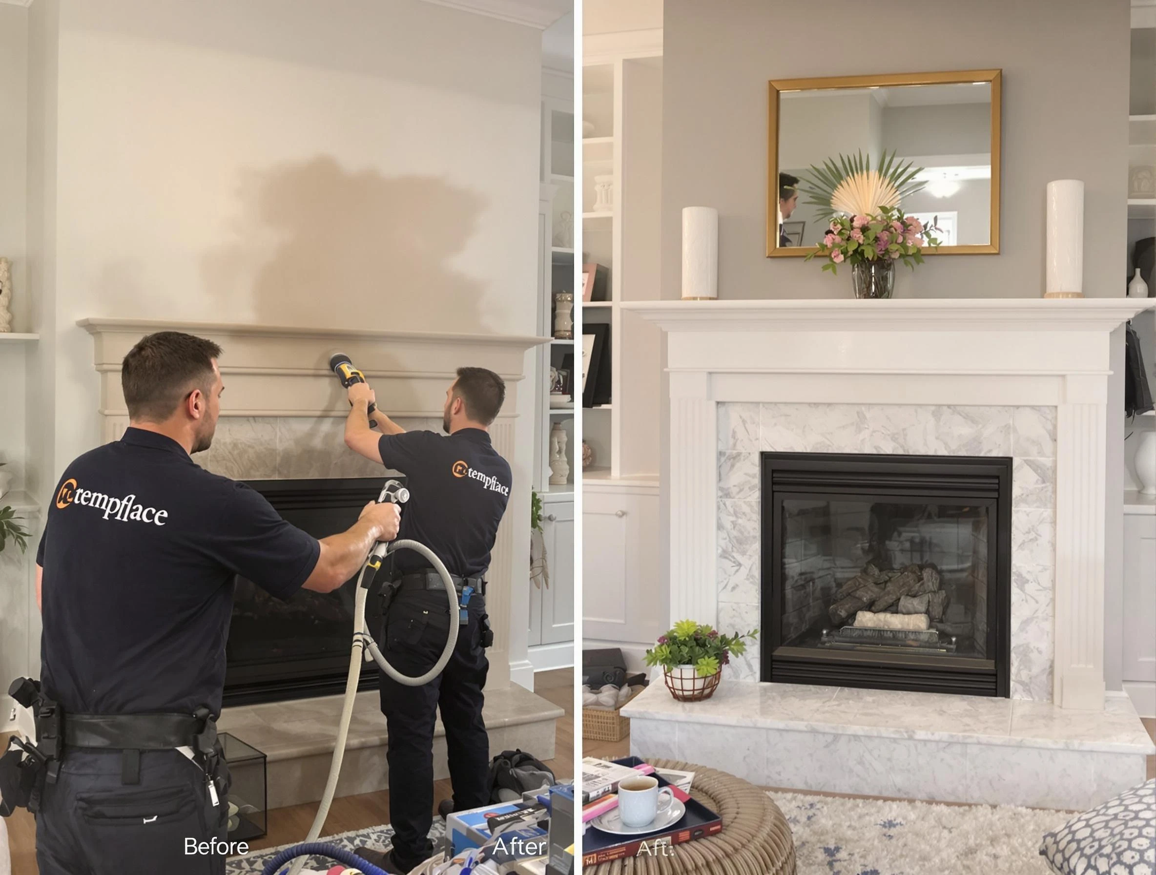 Professional soot removal by Parsippany Chimney Sweep team in Parsippany, NJ